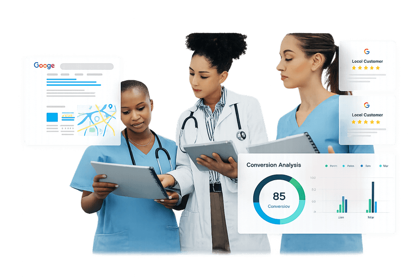 YardHealth Shop laptop mockup
