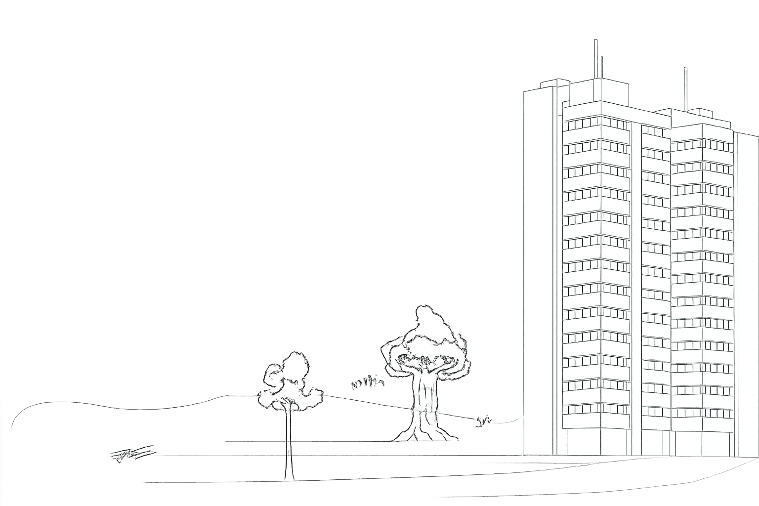 YardHealth building illustration